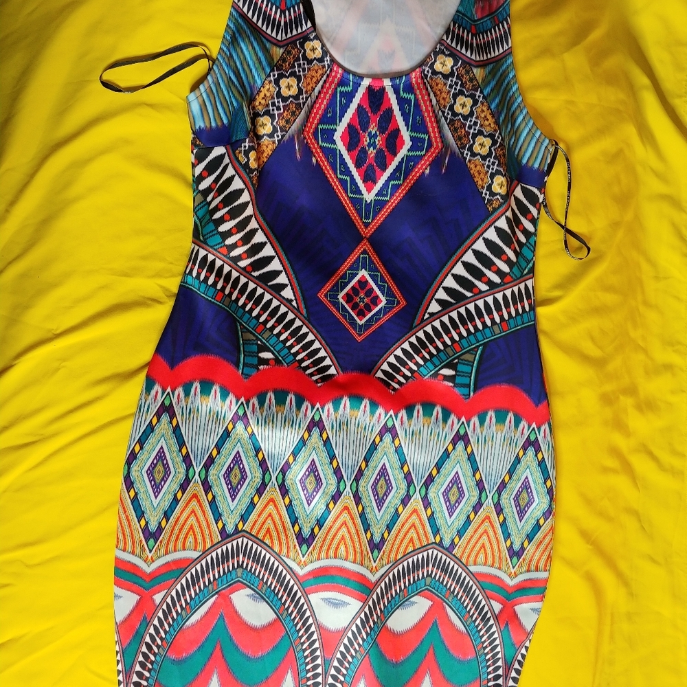 Aztec Party BodyCon dress